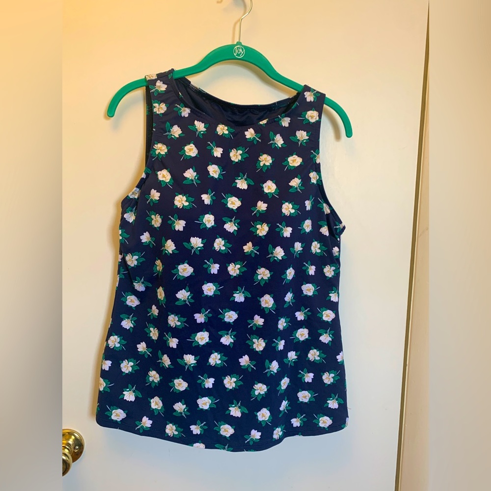 Lands End Draper James magnolia swim top 14